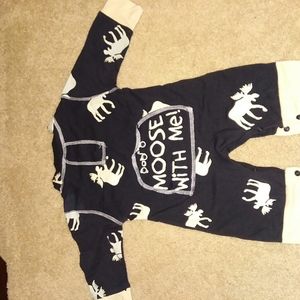 Infant Don't Moose with Me Boutique Outfit